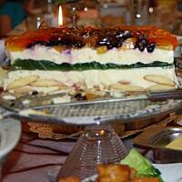 Sernik na zimno mega królewski