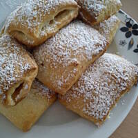 Ciasteczka z jabłkami i powidłami