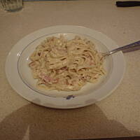 Spaghetti Carbonara moje ulubione