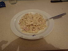 Fot. Ladygandzia, Spaghetti Carbonara moje ulubione