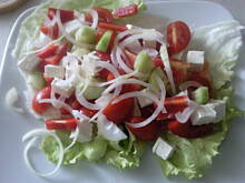 Fot. dominikia, Sałatka prawie grecka