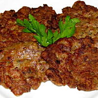 Placuszki z wątróbki drobiowej