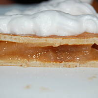 Naleśnikowa "szarlotka"  w stylu South Beach