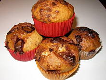 Fot. olusia23, Muffinki orzechowo-czekoladowe z rumową nutą