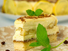 Fot. Wkn, Tort bananowy ajerkoniakowy