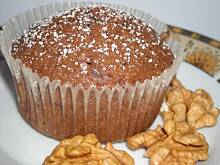 Fot. Agussia834, Muffinki orzechowe z czekoladą'