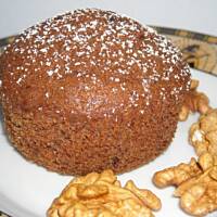 Muffinki orzechowe z czekoladą'