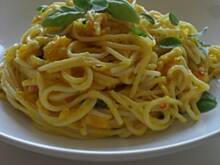 Fot. alisz, Spaghetti z dynią i ziołami