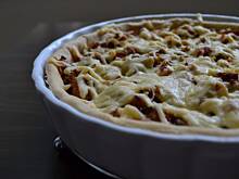 Fot. MoniaKociara, Tarta z porem i boczkiem