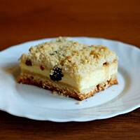 Śląski kołocz z serem i kruszonką