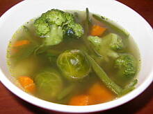 Fot. olusia23, Zielona zupa warzywna