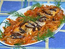 Fot. niebieska-różyczka, Krajanka śledziowa z grzybami gajowniczka