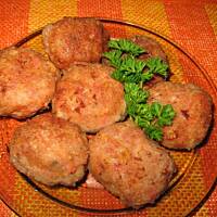 Kotlety z białej kiełbasy