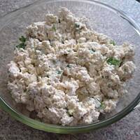 Pasta na chleb z makreli i twarogu