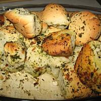 Bułeczki w otoczce ziołowej