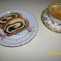 Makowiec krucho-drozdzowy