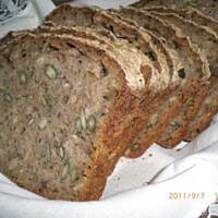 Zdrowy chlebek mieszany na zakwasie