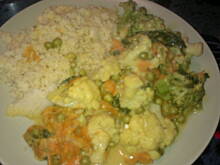 Fot. kaha87ha, Warzywne curry z kus-kusem