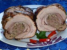 Fot. niebieska-różyczka, Boczek faszerowany