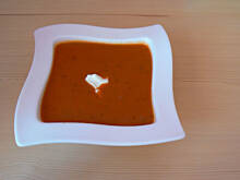 Fot. Pączuś79, Zupa - krem pomidorowa z mascarpone