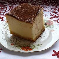 Sernik mascarpone z likierem amaretto