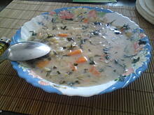 Fot. Kolorowa75, zupa ogórkowa- mocno ogórkowa