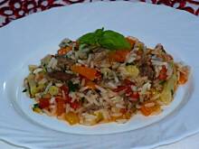 Fot. niebieska-różyczka, Risotto z wołowiną i warzywami