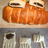 Drożdżówki z nutellą