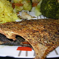 Flądra w aromatycznej marynacie