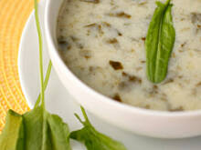 Fot. blue_megi, Zupa ze świeżego szczawiu