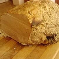 Schab pieczony a trochę gotowany