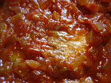 Fot. Halszka, Filety sledziowe w sosie miodowo - pomidorowym
