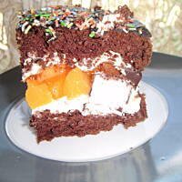 Placek z ptasim mleczkiem