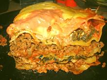 Fot. kluczyn, Lasagne z mięsem i  szpinakiem