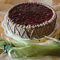 Tort czekoladowo-wiśniowy