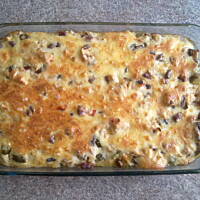 Risotto zapiekane pod pierzyną