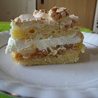 Przekładaniec jabłkowo orzechowy:)