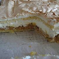 Przekładaniec jabłkowo orzechowy:)