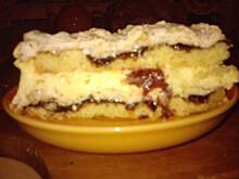 Fot. baryz1, Pani Walewska kruche ciasto z kremem budyniowym albo orzechowym