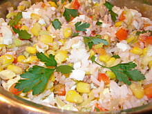 Fot. olusia23, Sałatka z tuńczyka z ryżem jaśminowym