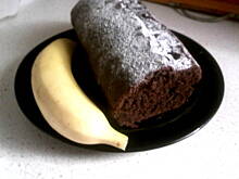 Fot. Meggy, Ciasto czekoladowo - bananowe