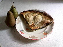 Fot. Meggy, Tarta czekoladowo - gruszkowa