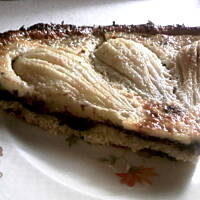 Tarta czekoladowo - gruszkowa