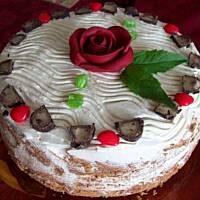 tort wiśniowo- śmietanowy