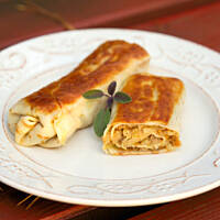 Krokiety z farszem porosołowym z kiszoną kapustą