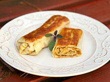 Fot. Wkn, Krokiety z farszem porosołowym z kiszoną kapustą