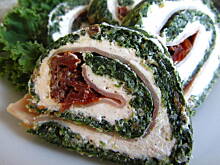 Fot. Kluko, Rolada szpinakowa z szynką i suszonymi pomidorami