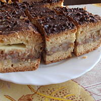 Bananowa szarlotka-pychotka