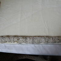 Paszteciki z ciasta francuskiego z mięsem z rosołu