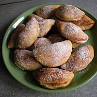 Drożdżowa przekąska  z owocami